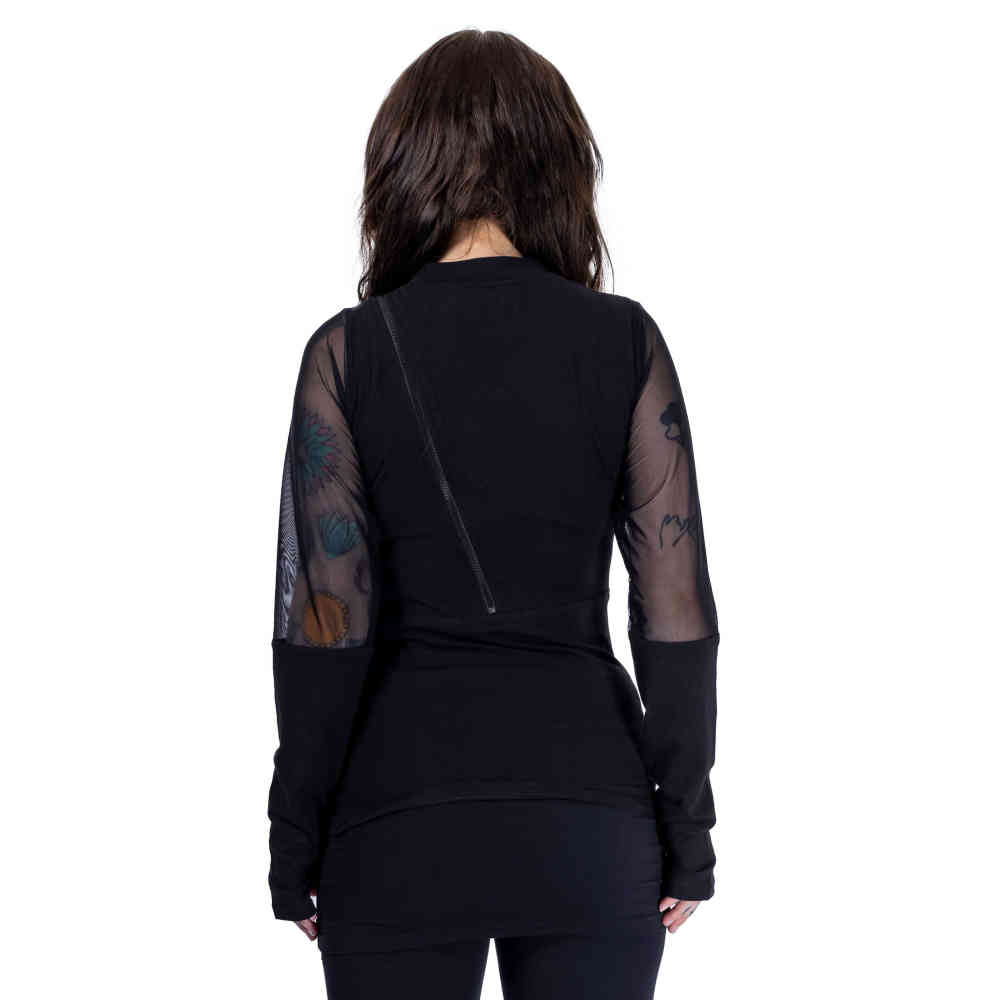 Poizen Industries - Bronwyn Longsleeve top - Black